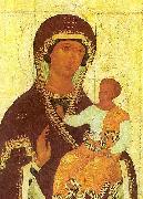unknow artist The Mother of God Hodigitria oil painting on canvas